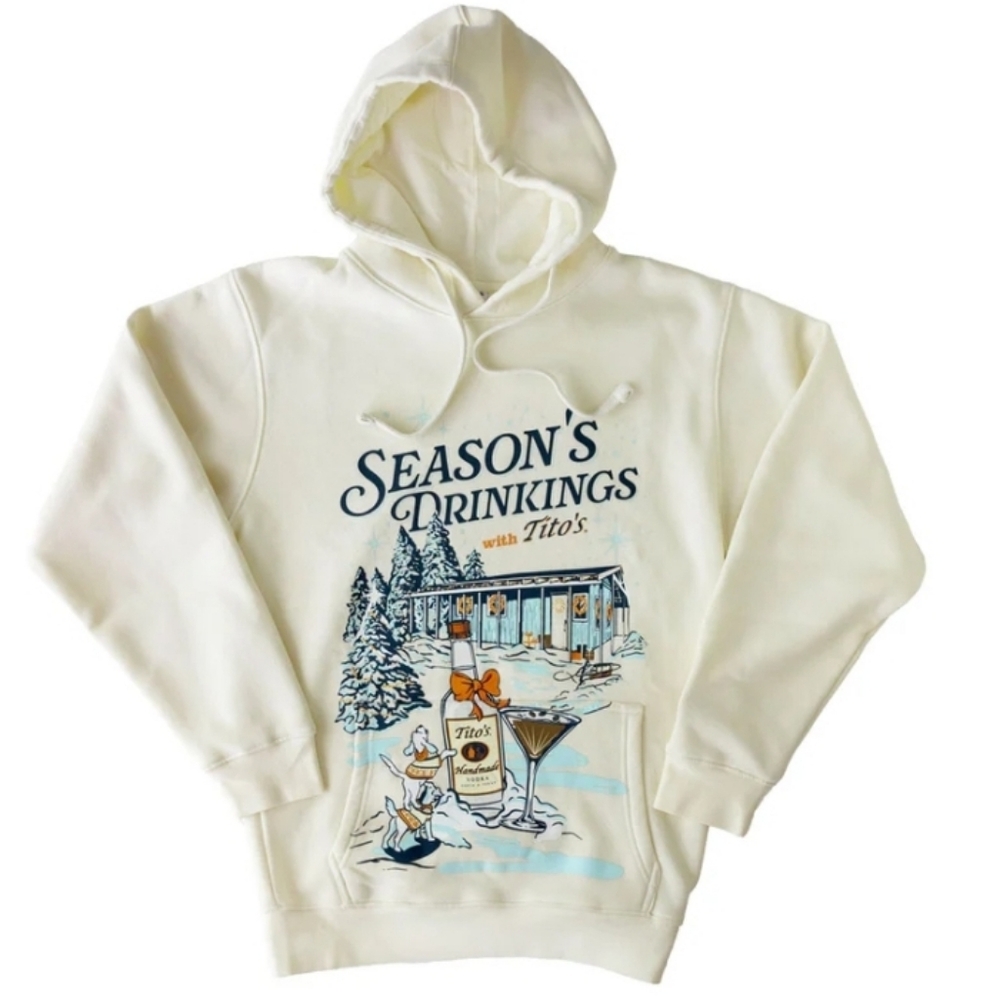 Tito's Season's Drinkings Hoodie